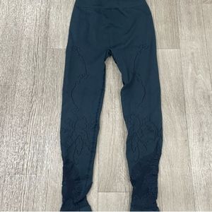 Nwot Free People Movement Breathable Mesh Floral Leggings